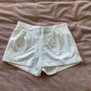 Lululemon White Casual Shorts